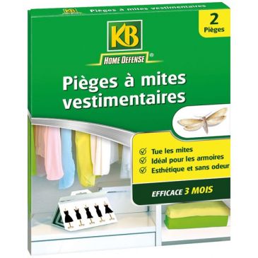 Piège à mites vestimentaires x2
