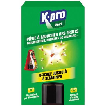 Piège à mouches des fruits - efficace 8 semaines