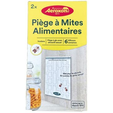 Piège collant à mites alimentaires x 2 