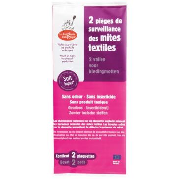 Pièges de surveillance mites x2