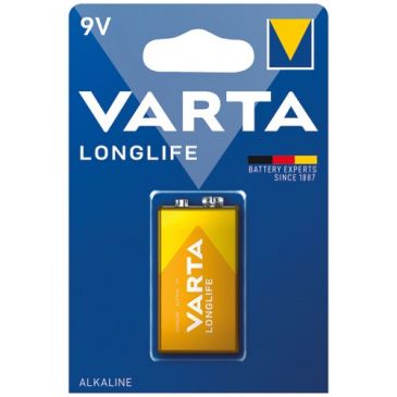 Pile alcaline - Longlife - 6LR61 / 9V - lot de 1