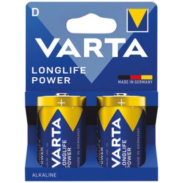 Pile alcaline Longlife Power LR20/D blister de 2