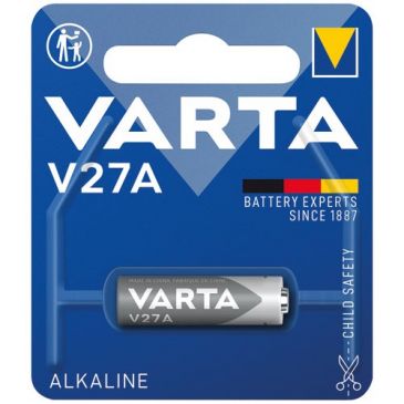 Pile cylindrique - Alcaline - V27A - lot de 1