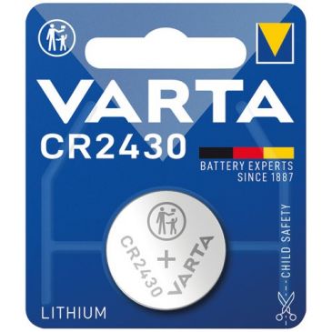 Pile bouton - Lithium - CR2430 - lot de 1