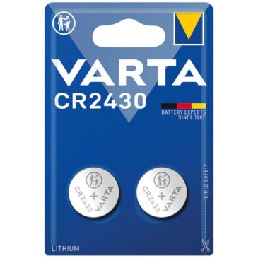 Pile bouton - Lithium - CR2430 - lot de 2