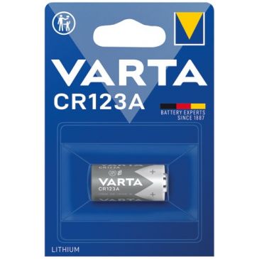 Pile cylindre - Lithium - CR123A / 3V - lot de 1