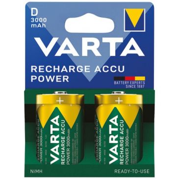 Pile rechargeable Power HR20/D 3000 mAh x 2