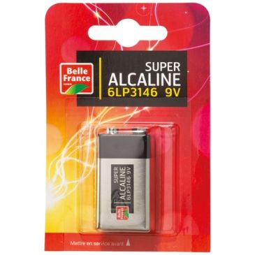 Pile super alcaline 6LP3146 9V X 1 BF blister