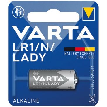 Pile cylindrique - Alcaline - LR1 / Lady / N - lot de 1