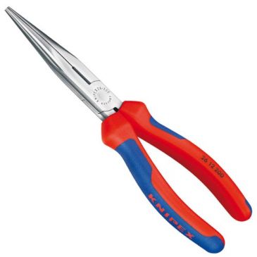 Pince à bec droite bimatière 200mm sur carte