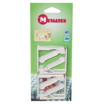 Lot de 4 Fixe-nappe plastique 