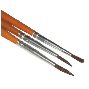 Lot 3 pinceaux aquarelle N°2+4+6
