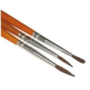 Lot 3 pinceaux aquarelle N°4+8+14