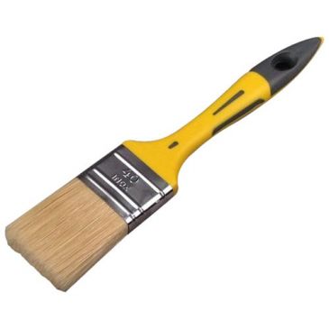 Pinceau plat bi-matière Peinture brillante 30 mm