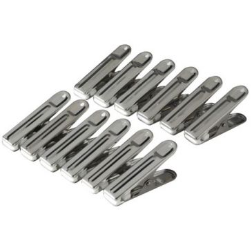 Pinces à linge inox x 12