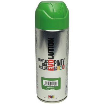 Bombe peinture brillante - vert RAL6017 - 400 mL