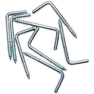Pitons acier nickel blister de 8