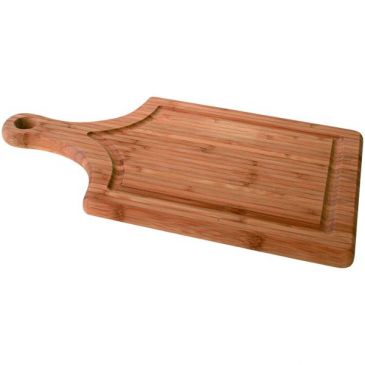 Planche à découper en bambou 35 x 30 x 1,8 cm  avec manche