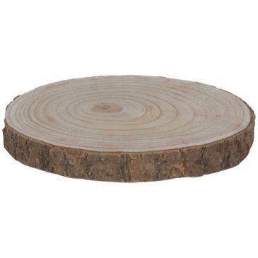 Planche de présentation 28 cm - Tronc d'arbre