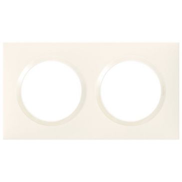 Plaque 2P blanc Dooxie