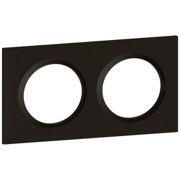 Plaque 2P noir velour Dooxie