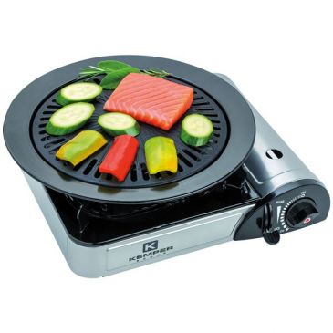 Plaque en aluminium réchaud portable