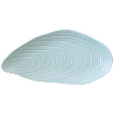 Plat 32,5 cm Azur - Coquillages