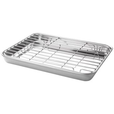 Plat à four 21.5 x 15 2 x cm avec grille