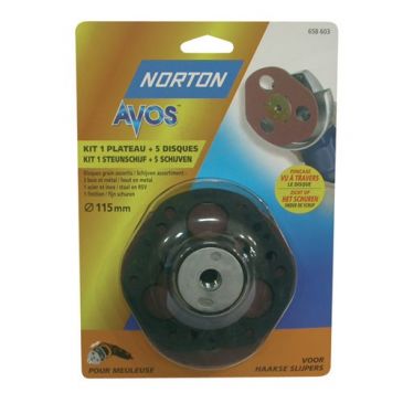 Disque avos - Kit de 1 plateau avec 5 disques - D : 115 mm 