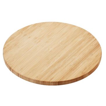 Plateau rond pivotant 35 cm en bambou FSC
