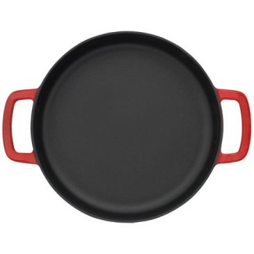 Poêle double anse 24 cm Rouge - Sous-Chef