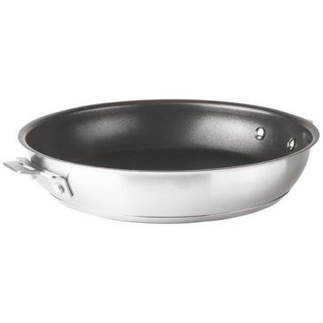 Poêle inox revêtue 32 cm - Combi