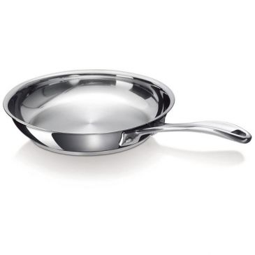 Poêle lisse Inox 28 cm - Chef