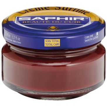 Pommadier pot 50ml acajou Saphir