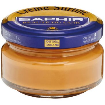 Pommadier pot 50ml cuir naturel Saphir
