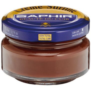 Pommadier pot 50ml marron Saphir