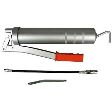 Pompe à graisse à tube rigide embout 4 mors