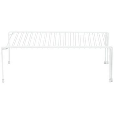 Pont de rangement extensible blanc