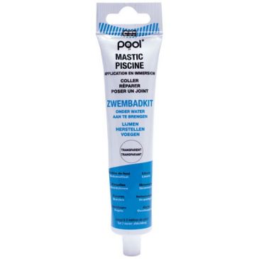 Mastic piscine - Pool - tube - 80 mL - transparent