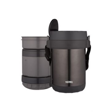 Porte-aliments Inox à 3 compartiments 