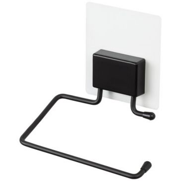 Porte papier wc noir magic auo adhesif