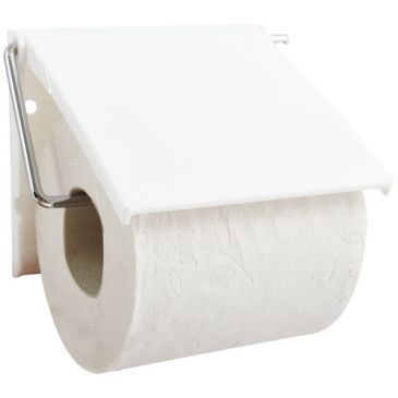 Porte rouleau papier ps blanc