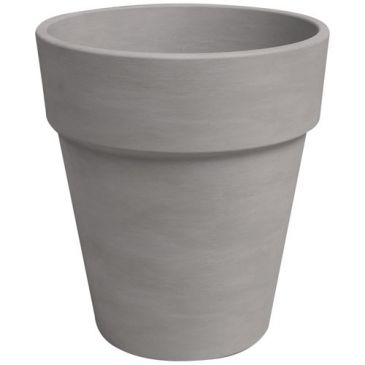 Pot Amalia haut en terre cuite ø30 cm anthracite