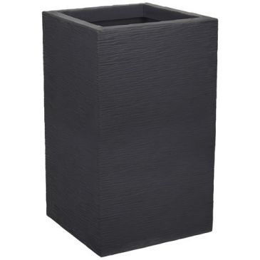 Pot carré haut Graphit up 36l 29.5x29.5x49.5 cm anthracite