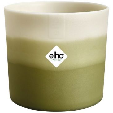 Pot Colour Gradient rond d.18 cm vert bambou