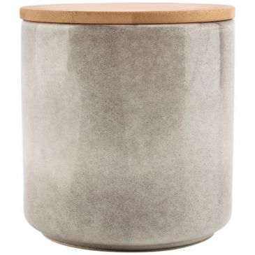 Pot de conservation 12,5 x 13,5 cm Gris - Bake