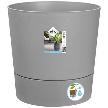 Pot Greensense aqua care rond 43cm ciment clair