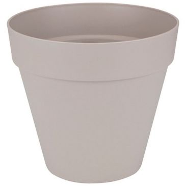 Pot Loft Urban avec roues d.40cm gris chaud