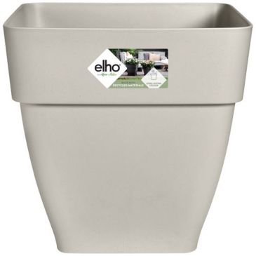 Pot Vibia Campana carré 37cm blanc soie