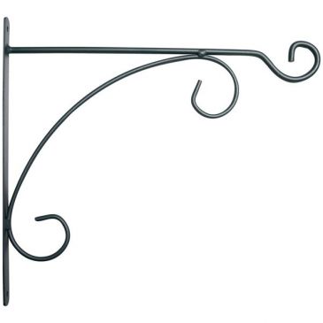 Potence fer rond 40x36cm anthracite
